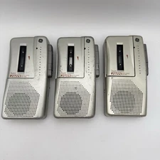 One Vintage GE 3-5375A Auto Voice Recorder AVR Fast Playback Micro Cassette