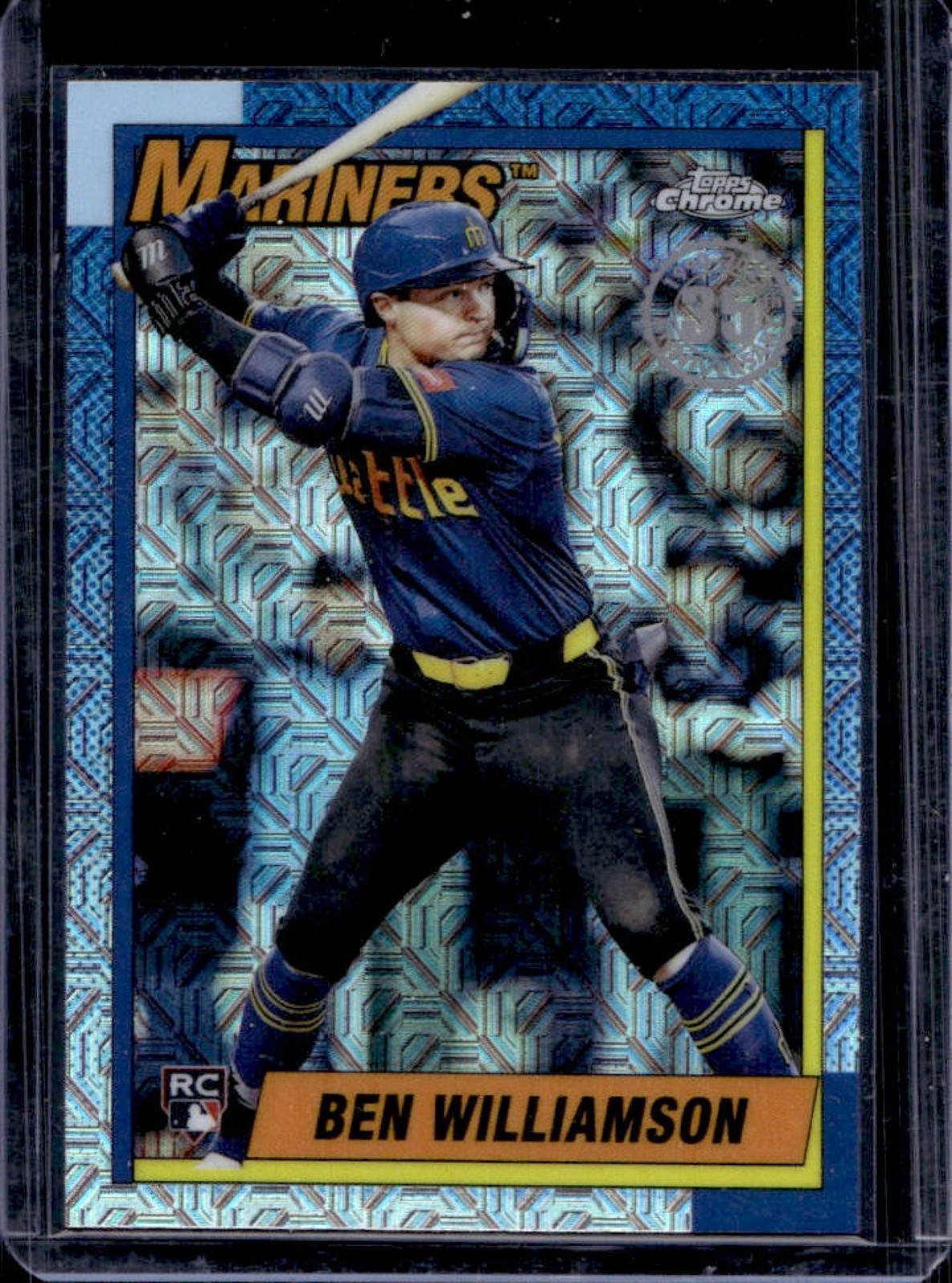 2025 Topps Update Ben Williamson Silver Pack 1990 Chrome RC Refractor #U90C-10