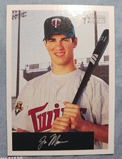 2002 Bowman Heritage - Joe Mauer #238 Black Box (RC) - Rookie Card - Near Mint... rookie card picture
