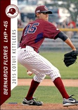2015 Cotuit Kettleers Choice #11 Bernardo Flores Baldwin Park California NM Card