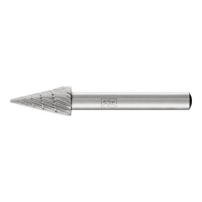 PFERD TOOLS HSS Frässtift Spitzkegelform G Ø 10x20mm Schaft-Ø 6 mm Z 3 universal
