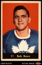1960 Parkhurst #11 Bob Baun Maple Leafs 4 - VG/EX