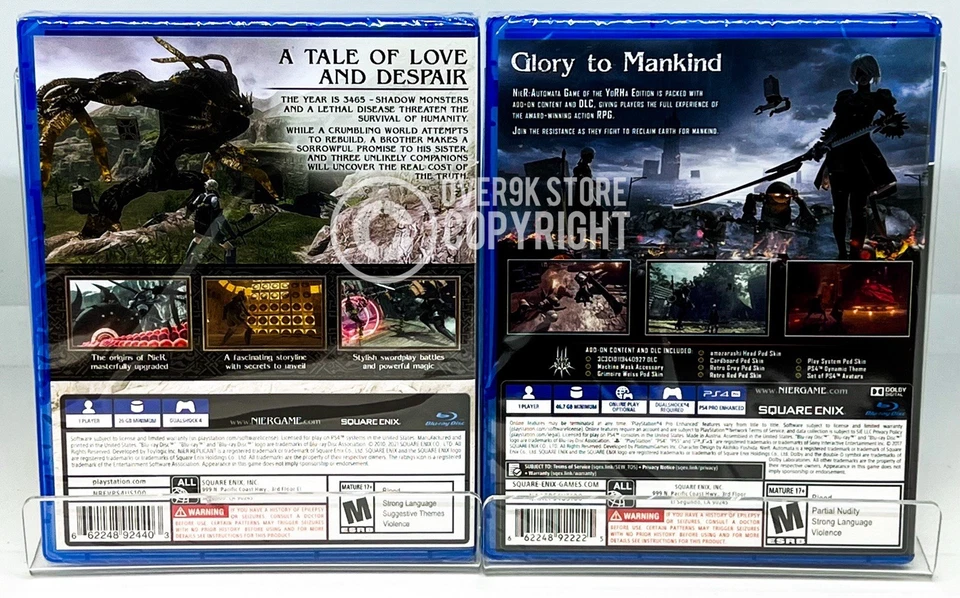 Nier Replicant + Nier Automata - PS4 - Brand New | Factory Sealed - Image 2 of 4