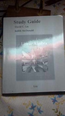 Student Study Guide for Linear Algebra - Paperback, by Lay David C. - Very Good