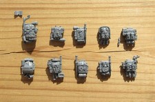 40K Orks Kommandos Backpacks Bits 10 Bitz