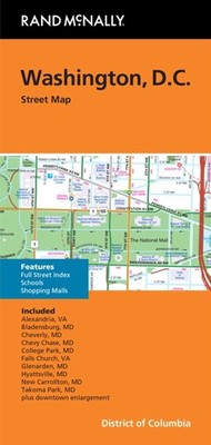 Washington DC Street Map: Wmfm by Rand McNally Folded Book