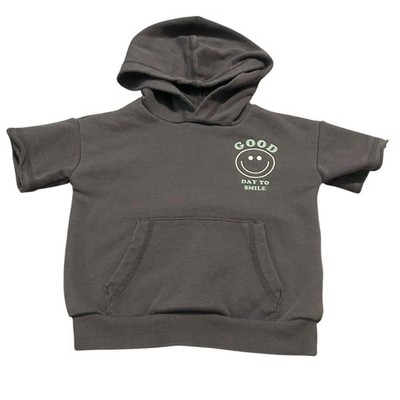 Grayson Mini Baby Hoodie Sweatshirt Top - 18M - Good Day to Smile Smiley Face