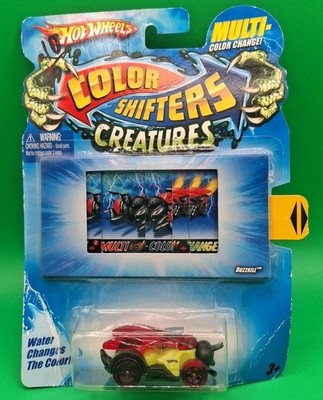 【激レア】Hotwheels Color Raversまとめ Hot Wheels Multi Color Change Shifters Creatures Buzzkill - HTF