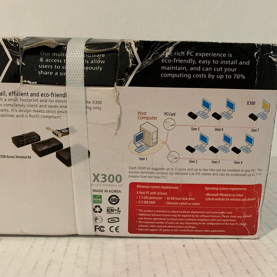 Vintage NComputing X300 3 User Access Terminal Kit - Image 2 of 4