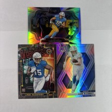 2024/2025 Topps & Panini Ladd McConkey 3 Card Lot - LOS ANGELES CHARGERS