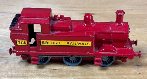 Budgie Toys Vtg 1950s 7118 0-6-0 British Railways Engine Locomotive Train Red - Picture 4 of 6