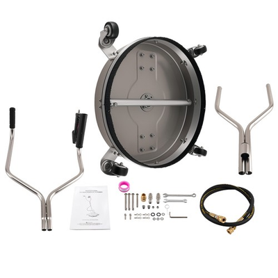 #ad 16.5quot; Stainless Steel Surface Cleaner for Pressure Washer 6.6 GPM 4200 PSI $161.08