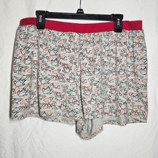 disney Winnie the pooh grey red soft shorts