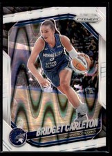 2025 Prizm WNBA White Seismic Prizms BRIDGET CARLETON #88 Minnesota Lynx