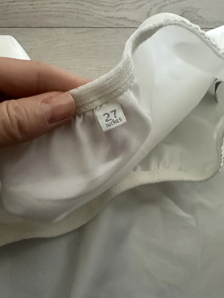 Christian Dior Vintage Encaje Parte Inferior Medio Slip Talla M Foto 3 de 4