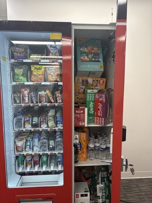 Snack & Drink Combo Vending Machine 30 Select Touch Screen LED AC110V-240V