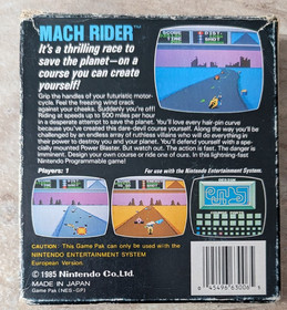 MACH RIDER - Small Box Nintendo NES Spiel Entertainment System