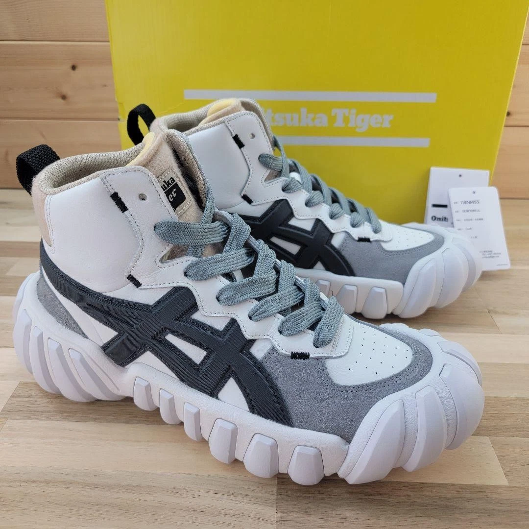 ASICS Dentigre Uomo 8.5US Onitsuka Tiger Ll Bianco Grigio