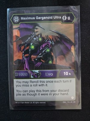 Bakugan Pro TCG - Maximus Garganoid Ultra