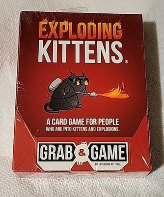 Exploding Kittens Grab Game Card Game New Sealed 2024 Pocket size