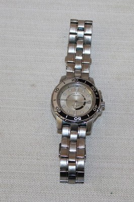 Seiko SKA381 Kinetic Men's Watch Silver Tone Date Dial Stainless