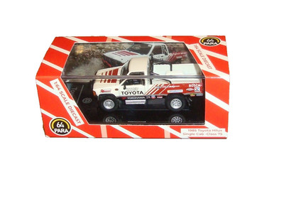 1985 TOYOTA HILUX PICK UP - CLASS 7s RACING -   - 1:64 SCALE - PARA 64 -PA-55526