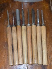 8 Pieces Ciseaux à Bois  Outils Professionnels pour Travail du Bois/Racines/Tour