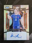 KRISTIE MEWIS 2023 SELECT FIFA SIGNATURES SOCCER SILVER PRIZM AUTO Q0902