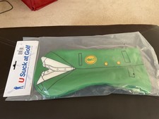 U Suck at Golf Limited Edition Masters Green Jacket Driver Headcover Brand New