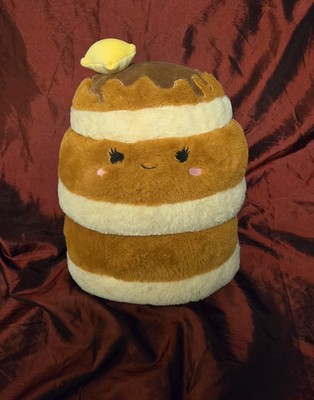 Squishmallow Rayen the Pancake Stack 15  with Butter. The BIG STACK version.