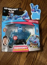 2024 Heroes Of Goo Jit Zu Mr Beast Lab Stretchy Iconic Panther 5” Figure NEW