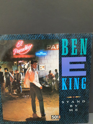BEN E KING Stand By Me 1987 UK 3-track 12'' vinyl single Yakety Yak Coasters 501