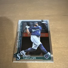 Topps 2025 Chrome Update Josh Naylor Seattle Mariners Baseball Card #USC62