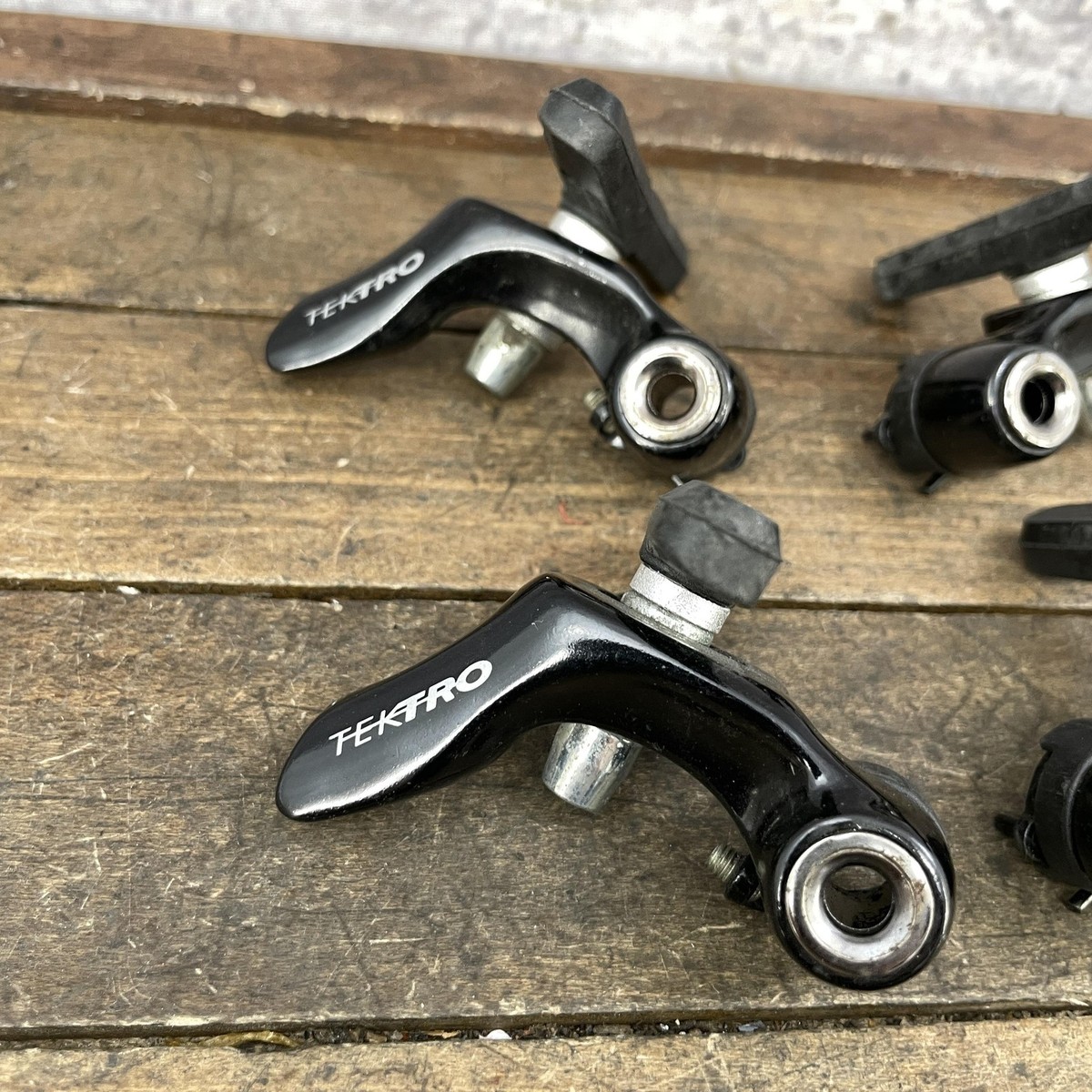 Tektro Oryx Cantilever Brakes Set Black F/R Bike Pads Bolts