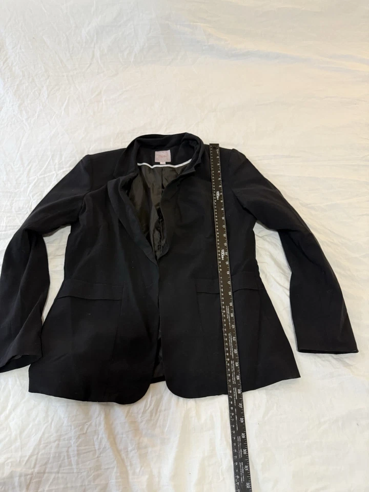 Chaqueta Blazer Candies Mujer XL Negro Traje Abrigo Deportivo 170 Foto 3 de 4