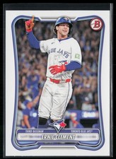 Ernie Clement 2026 Bowman #8 Toronto Blue Jays