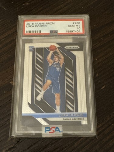 2018 Panini Prizm Luka Doncic #280 PSA 10
