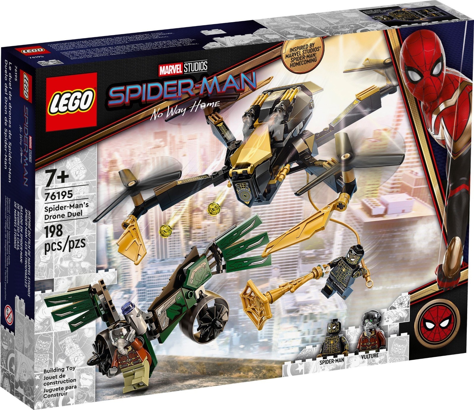 Lego Marvel Super Heroes - 76195 Spider-Mans Drohnenduell - Neu und Ovp - Bild 3