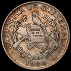 Guatemala - 1/4 Quetzal - 1926 - KM#243 - Item #2 - Silver .720 - 0.193 ASW — photo 3