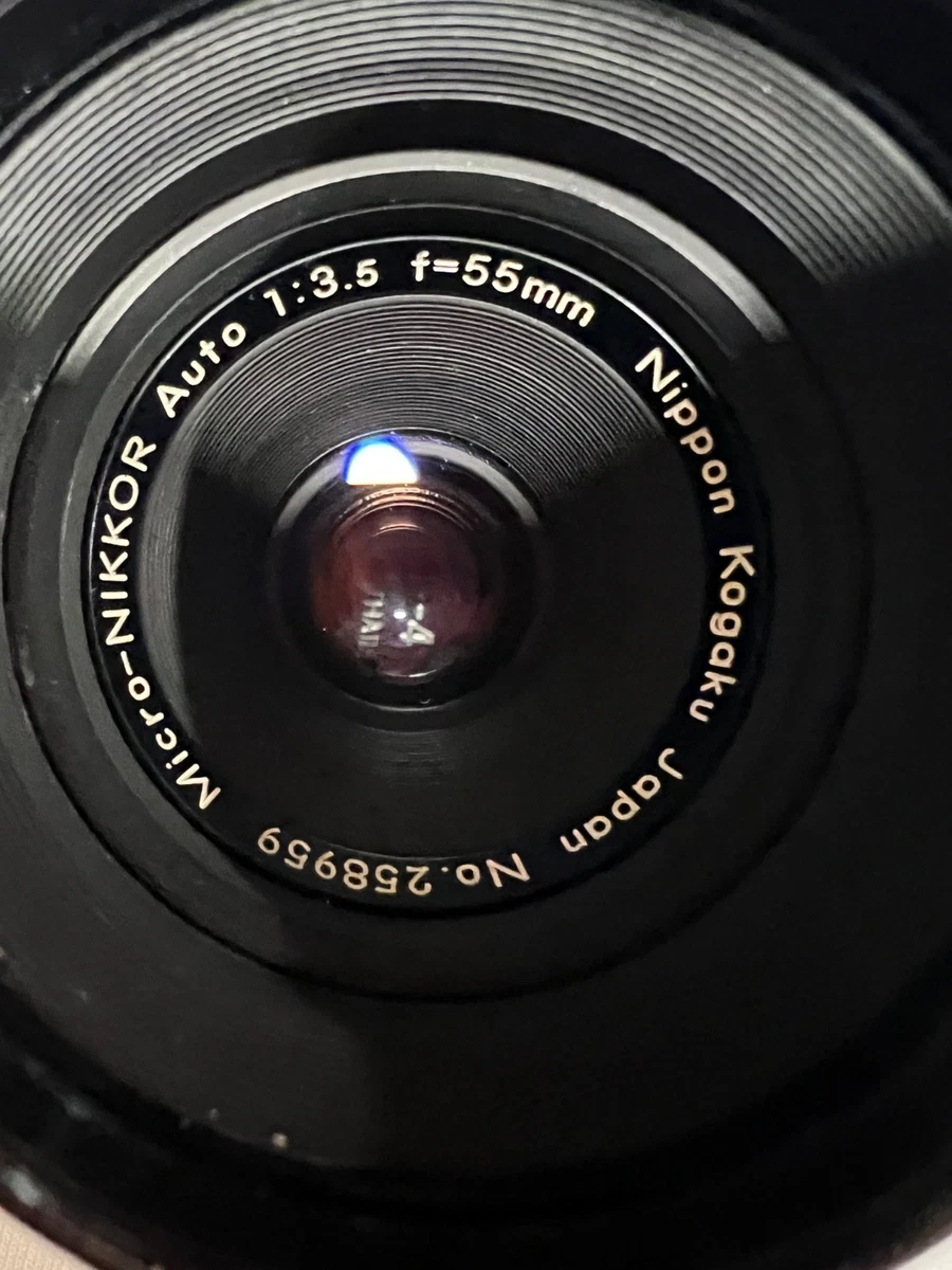Nikon Micro NIKKOR f/3.5 Camera Lenses 55mm Focal for sale | eBay