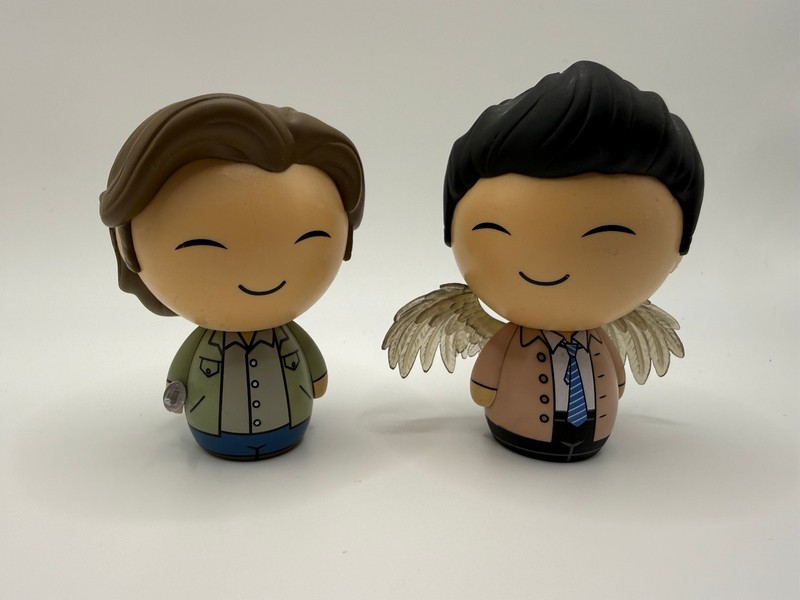 Funko Dorbz Supernatural Sam Winchester #075 & Castiel #077 Vinyl Sugar Set of 2