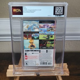 Tears of the Kingdom PSA 10 A++ 1st Print Nintendo Switch 117214A Graded Game