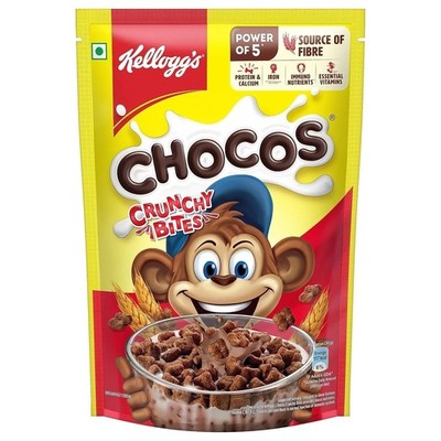 Kellogg's Chocolatecrunchy Bites Frühstücksmüsli für Kinder 375g - KOSTENLOSE...