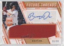 2019 Panini Elite Extra Edition Orange 93/99 Bobby Dalbec #FTS-BD Auto 08jk