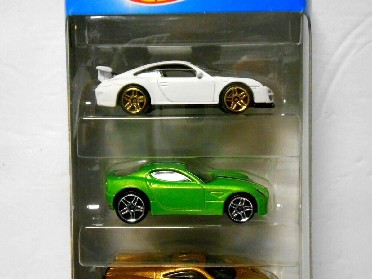 Hot Wheels 2016 Exotics 5 Pack Porsche 911 GT3 RS Alfa Romeo