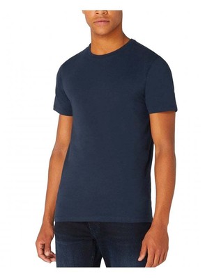 Remus Uomo Premium Quality Crew Neck Tee Blue Wing