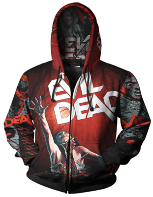The Evil Dead supernatural horror Hoodie Custom Polyester