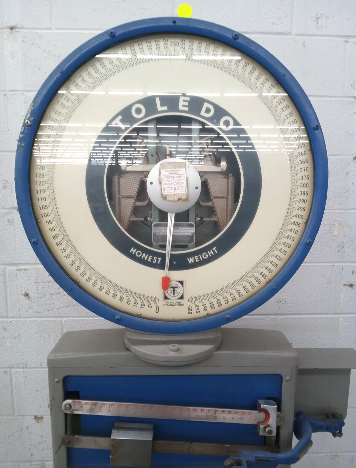 VINTAGE TOLEDO 2181 SCALE- 1000LB MAX. CAPACITY | eBay