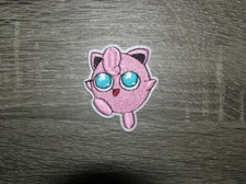 Jigglypuff Pokemon Character Embroidered Iron On Patch 2" x 2.5"