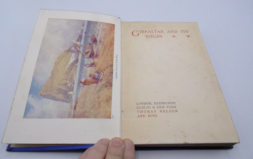 Gibraltar and Its Sieges, Vintage Children's History Hardback, Illustrated - Picture 2 of 18